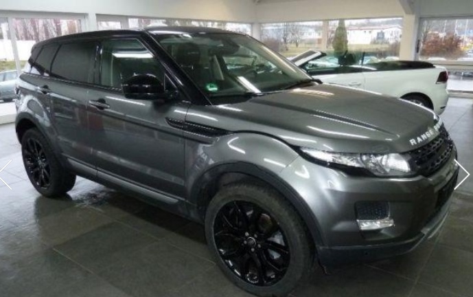Left hand drive LANDROVER RANGE ROVER EVOQUE 2.2 TD4 SPECIAL EDITION
